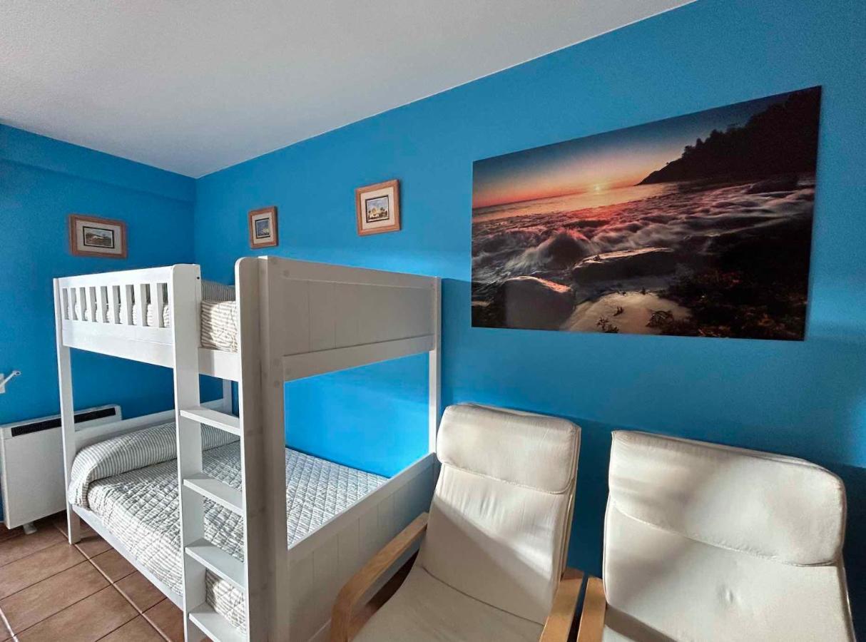 Apartamento Portosin Con Piscina Al Lado De La Playa Linteiros Zewnętrze zdjęcie