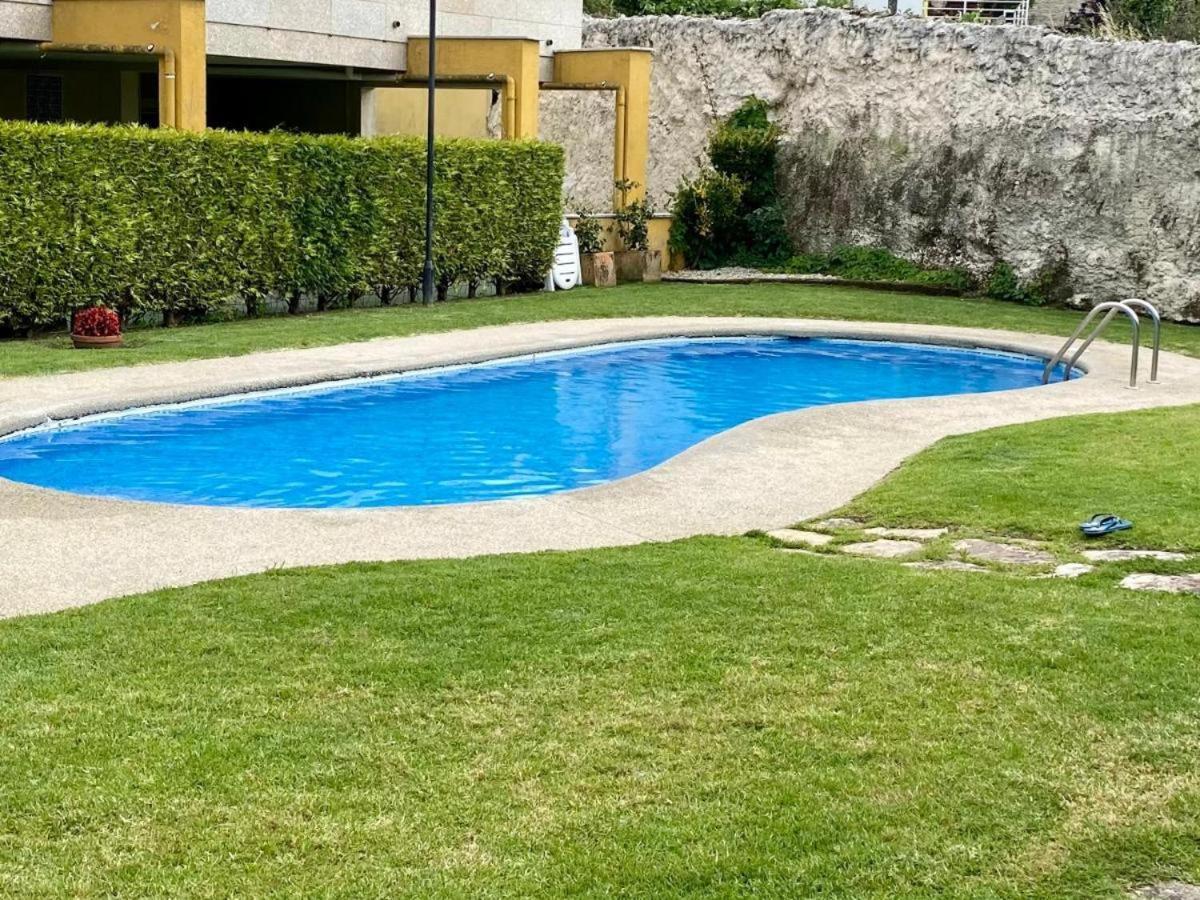 Apartamento Portosin Con Piscina Al Lado De La Playa Linteiros Zewnętrze zdjęcie
