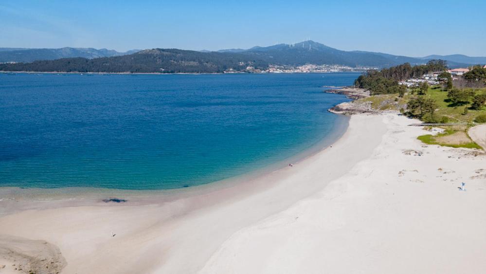 Apartamento Portosin Con Piscina Al Lado De La Playa Linteiros Zewnętrze zdjęcie